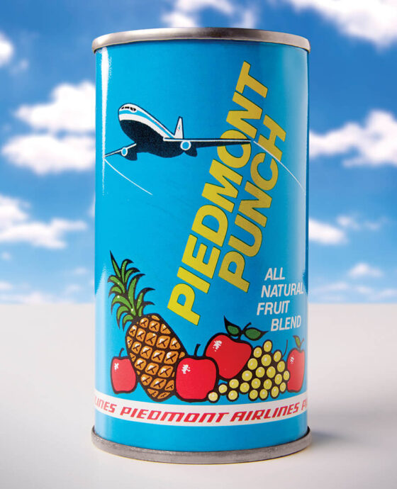 Can of Piedmont Punch, served on Piedmont Airlines planes