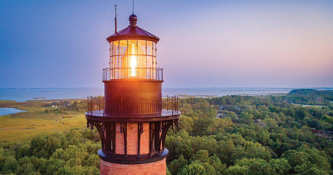 Currituck Beach Lighthouse Lantern Room