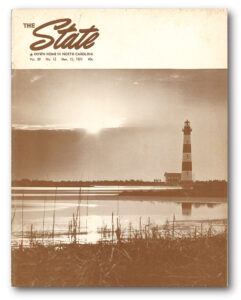 Cover of The State featuring Bruce Roberts' photography