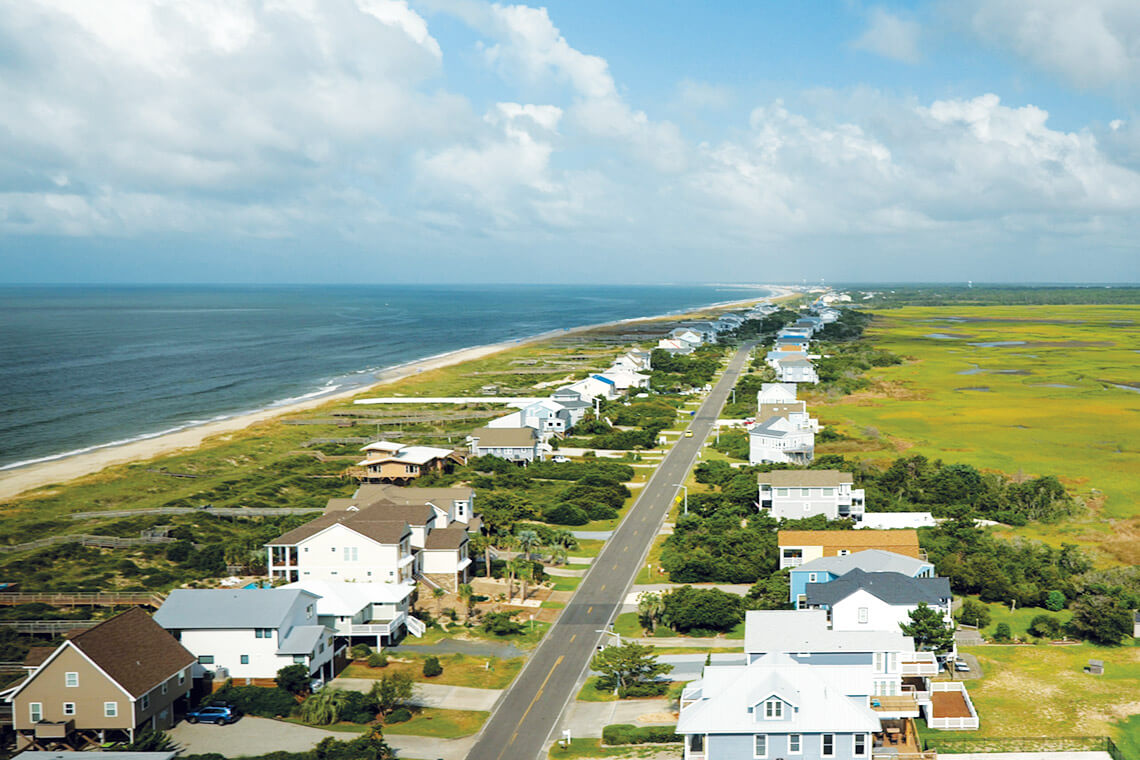 Oak Island view