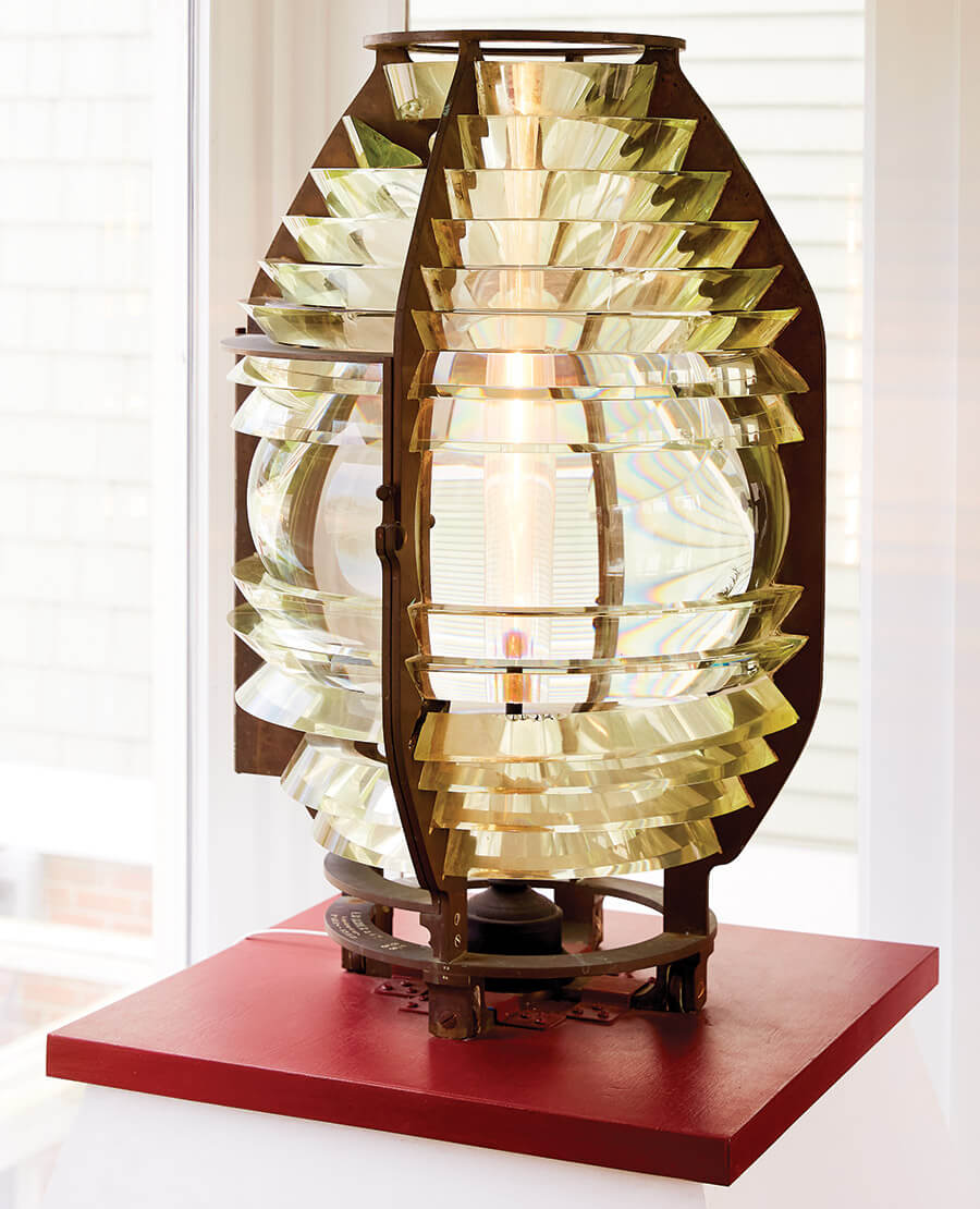 Fourth-order Fresnel Lens from the Historic Edenton State Historic Site inside the Roanoke River Lighthouse