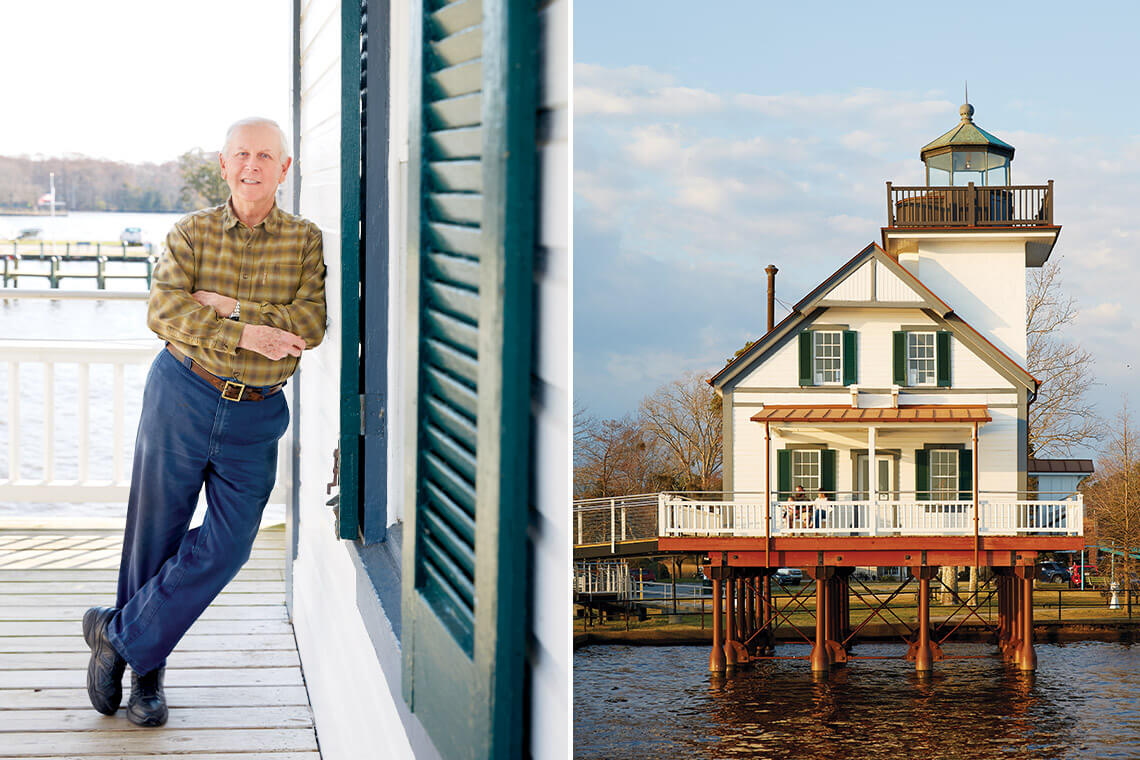 Madison Phillips Jr and the Roanoke River Lighthouse