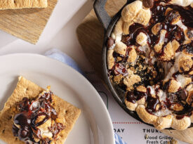 The s'mores skillet from Campfire Grill in Flat Rock