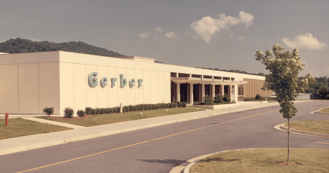 The old Gerber facility outside of Asheville