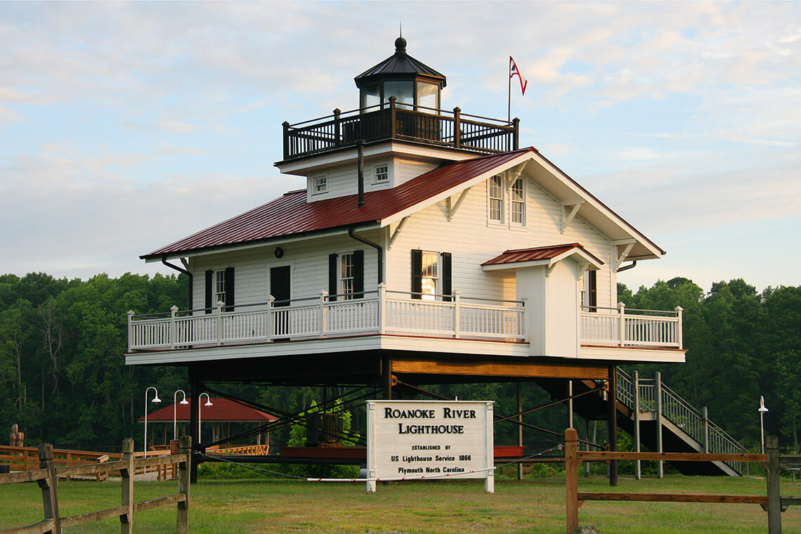The Roanoke River Lighthouse