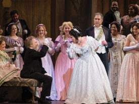 Lawrence Toppman performing La Traviata in Charlotte, NC