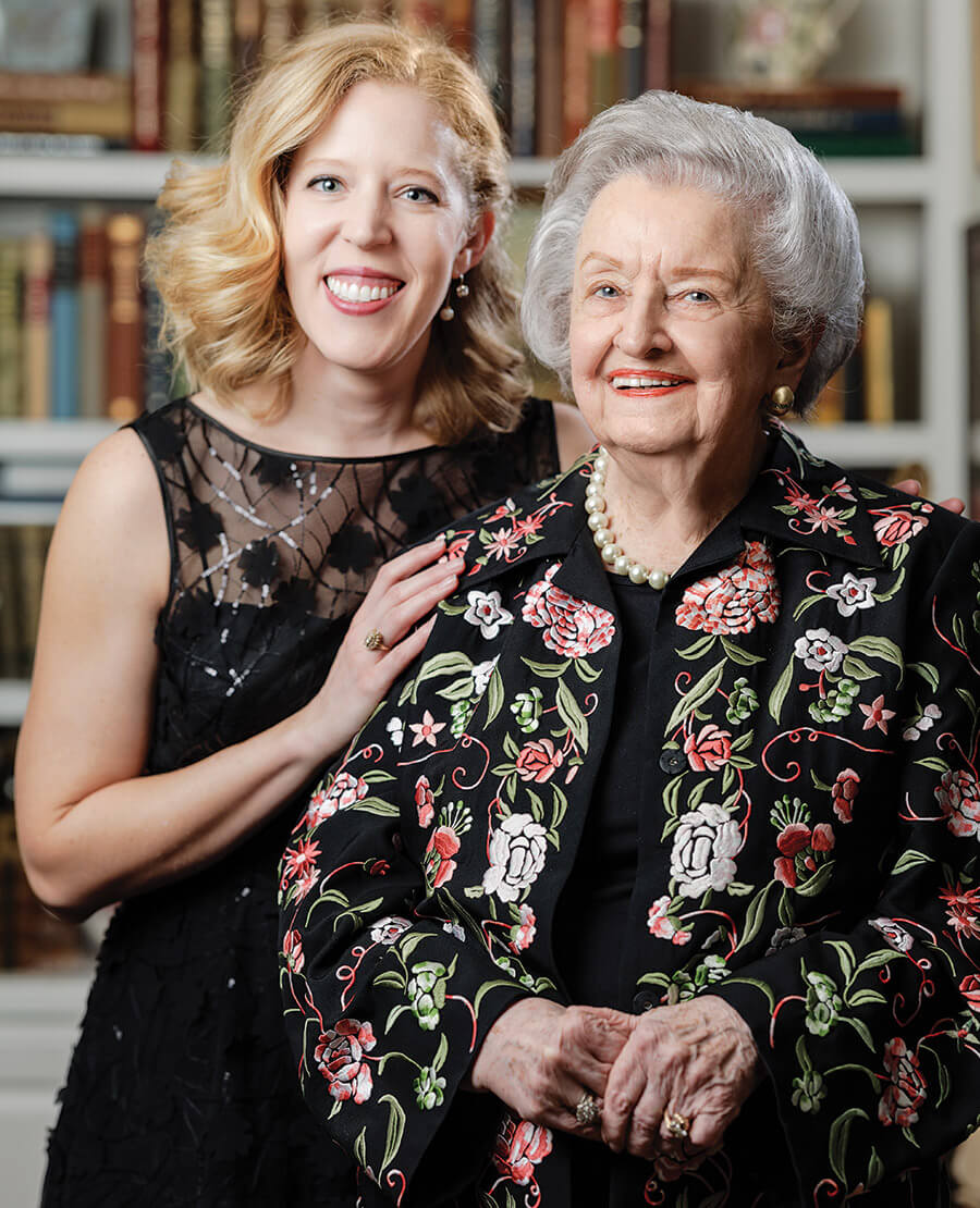 Phyllis Dunning and Katie Hall 