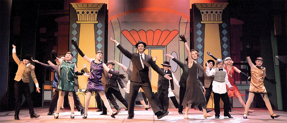 Young actors perform at the Hickory Community Theatre