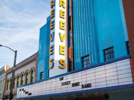 Exterior of The Reeves Theater
