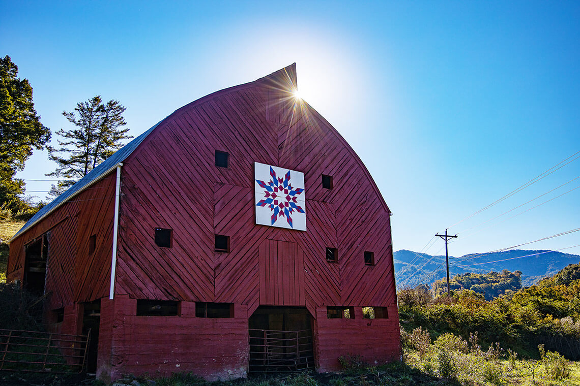 Barn Quilt in Yancey County