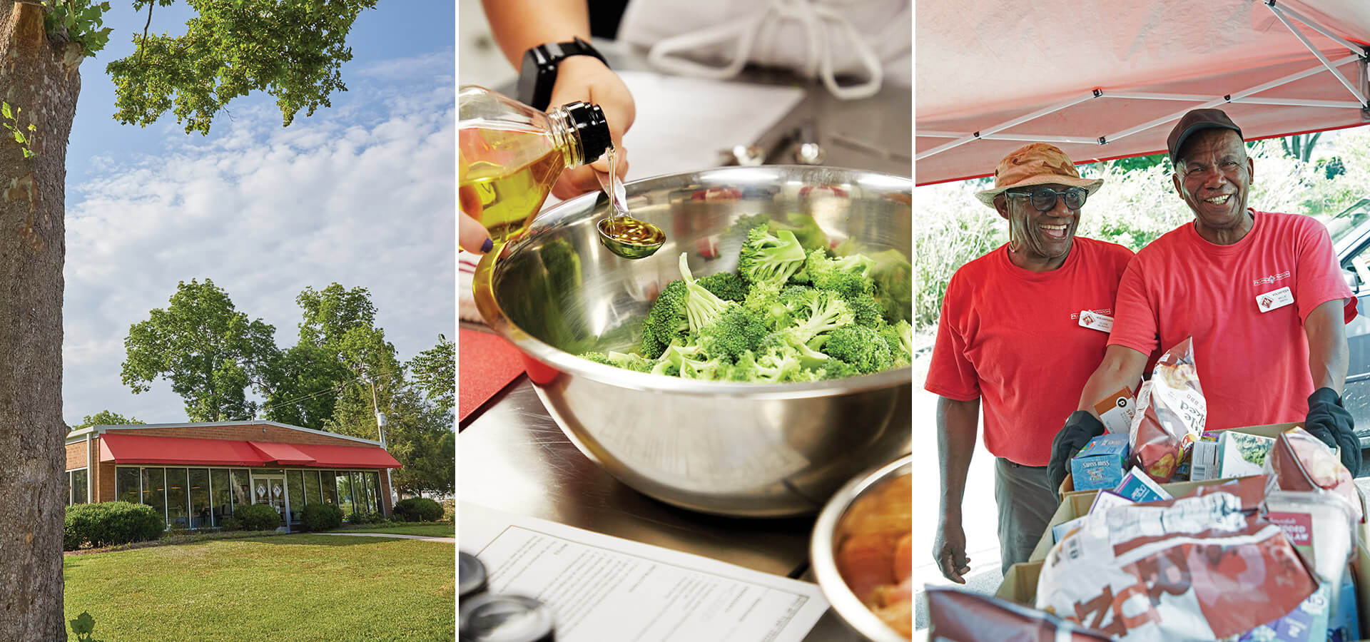 The Filling Station, a bowl of broccoli, Filling Station Board Members