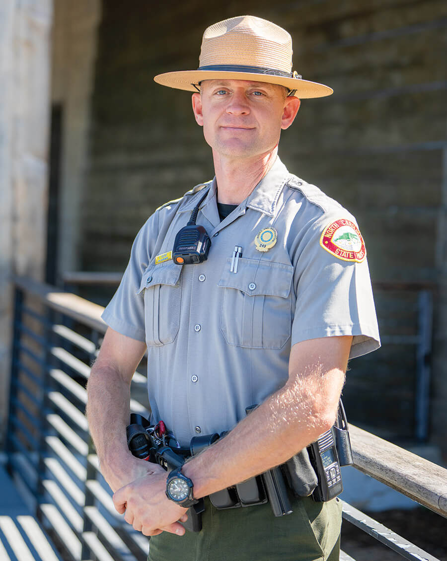 Gorges State Park Ranger Kevin Bischof