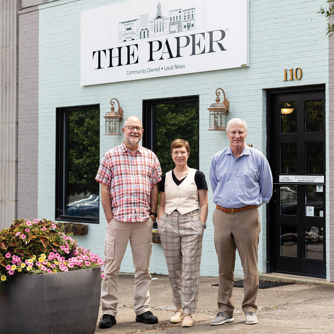 The staff at The Paper in Burke County