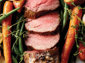 Chateaubriand in a peppercorn sauce