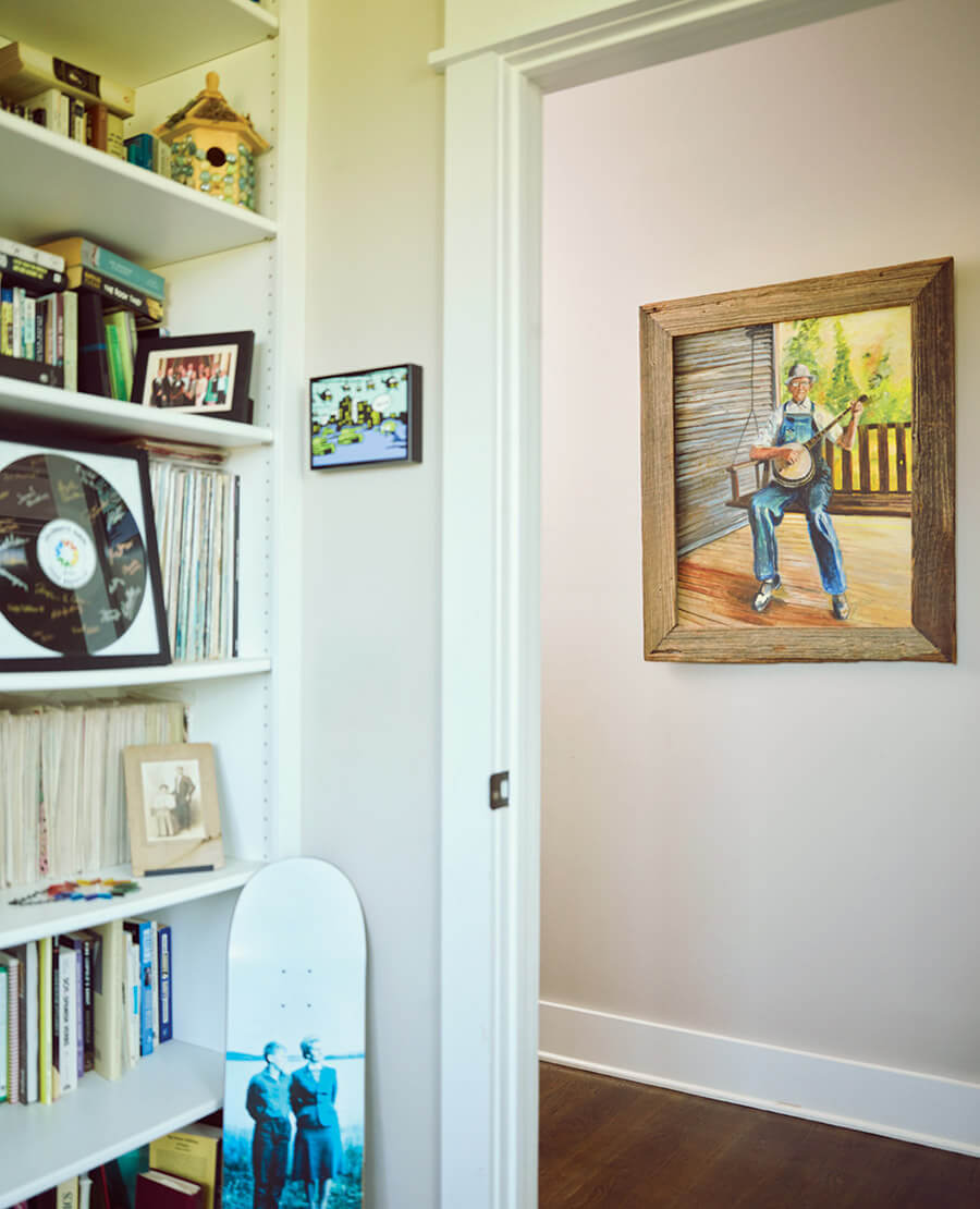 Lou Hammond's painting in the Brantley home