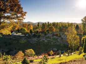 The grounds at Arborcrest Gardens