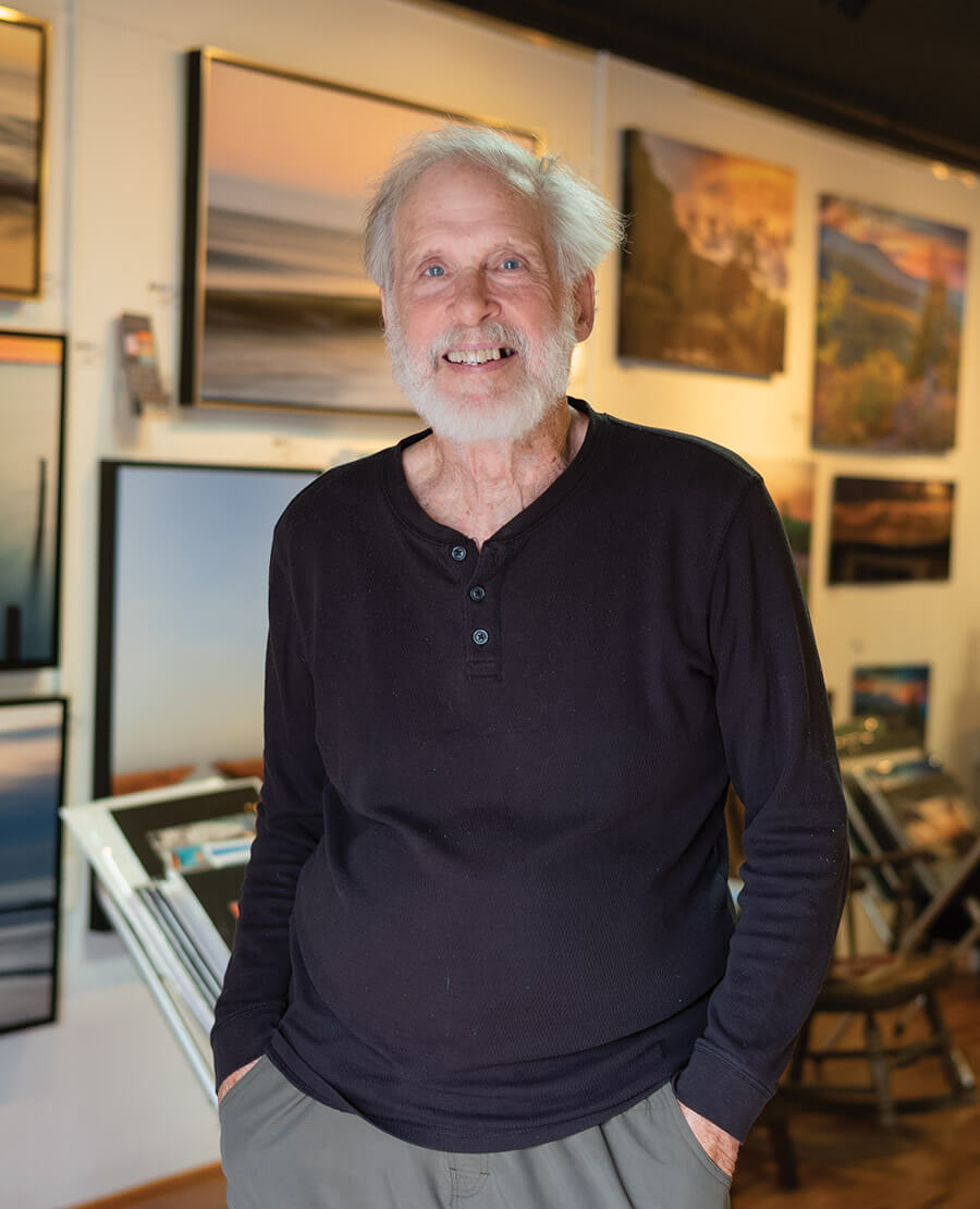 Martin Seelig inside CatchLight Gallery