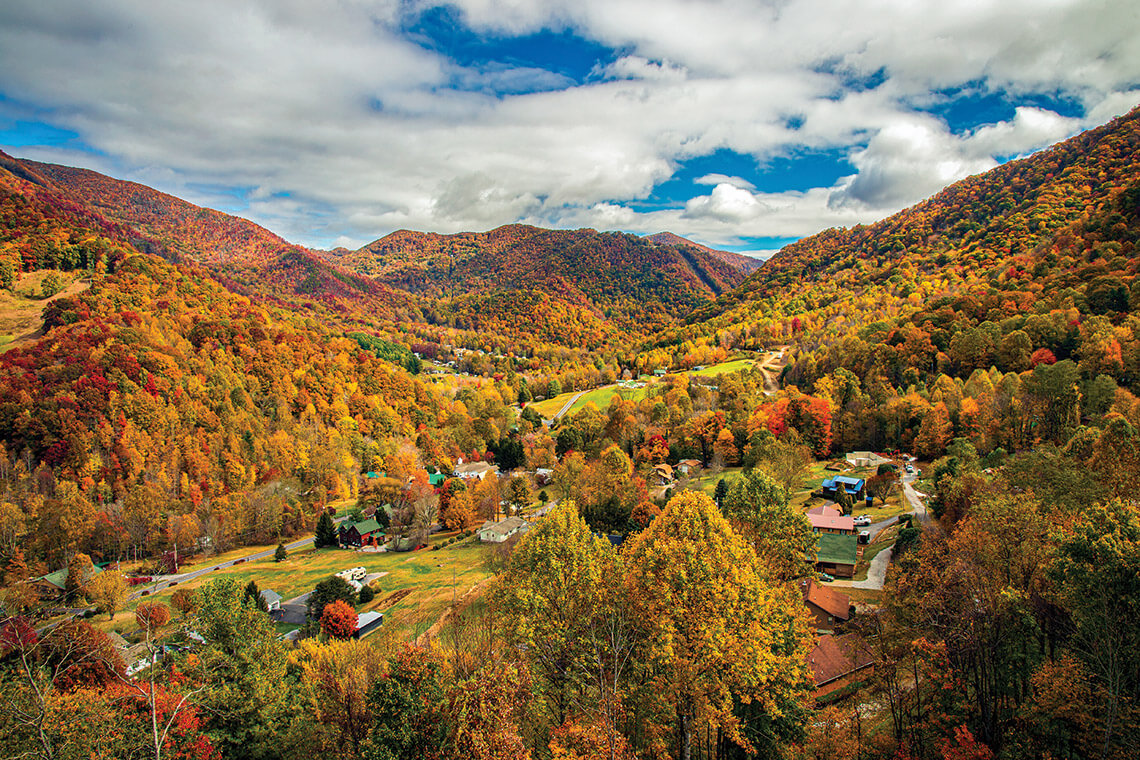 Maggie Valley in the fall.