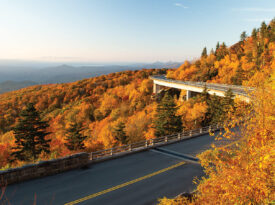 Linn Cove Viaduct along the Blue Ridge Parkway