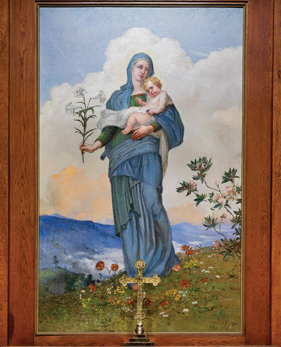 Madonna of the Hills by Elliot Daingerfield