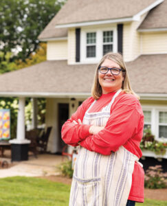Wendy Lewis, owner of Gogo's Cinnamon Rolls in Old Fort