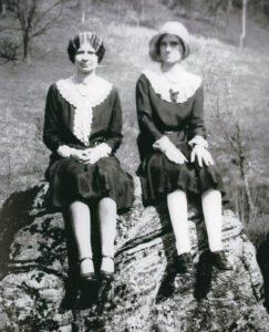 Edna & Edith Monteith, whose former home is now the Appalachian Women's Museum