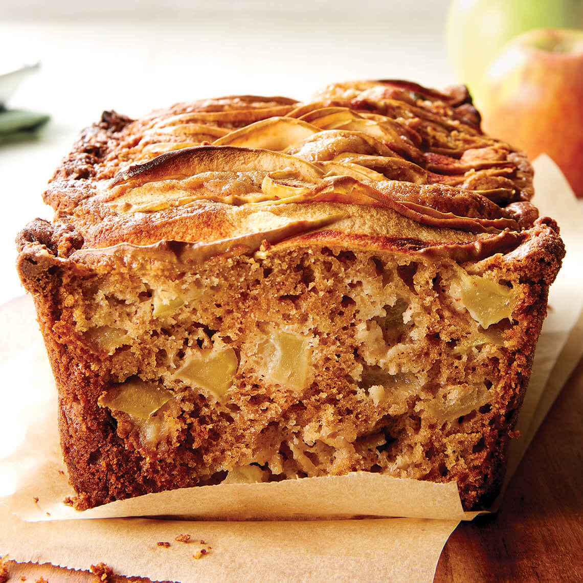 Appalachian apple bread