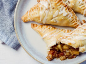 Bacon and apple hand pies