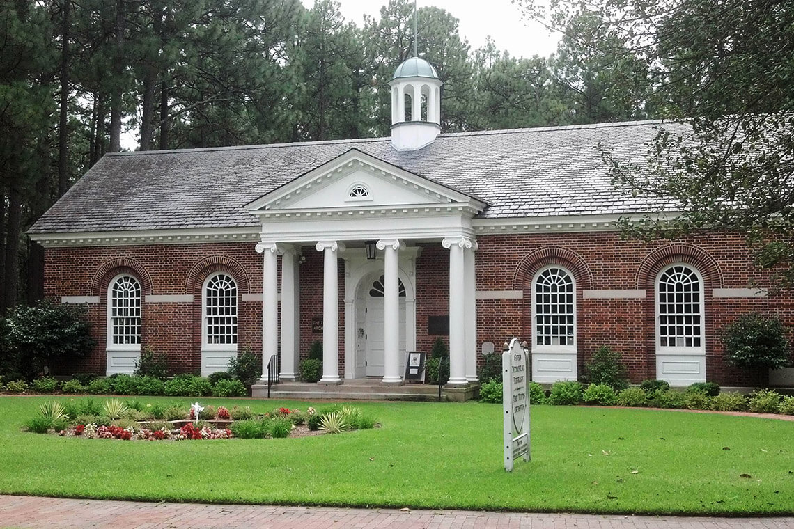 The Given Memorial Library in Pinehurst