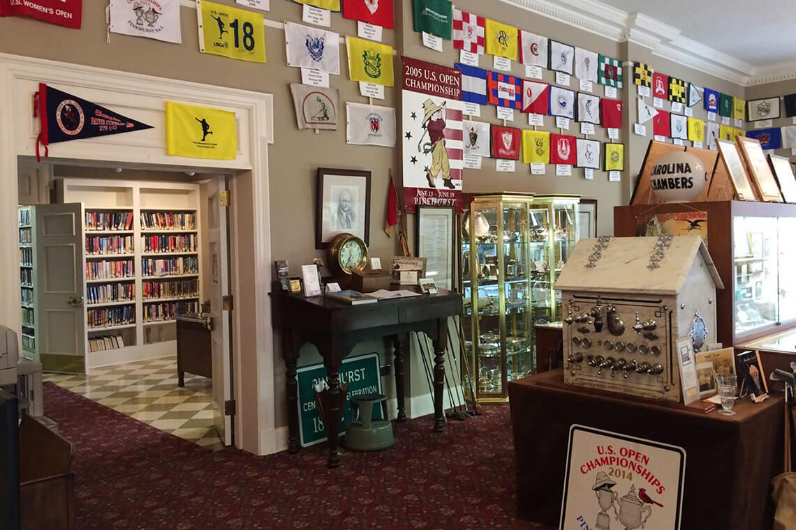 The Tufts Archives inside Given Memorial Library in Pinehurst