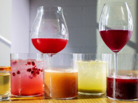 A selection of beverages from Restaurant Constance