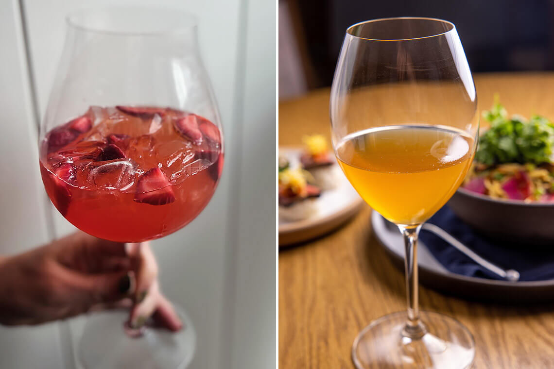 Mocktails from Restaurant Constance