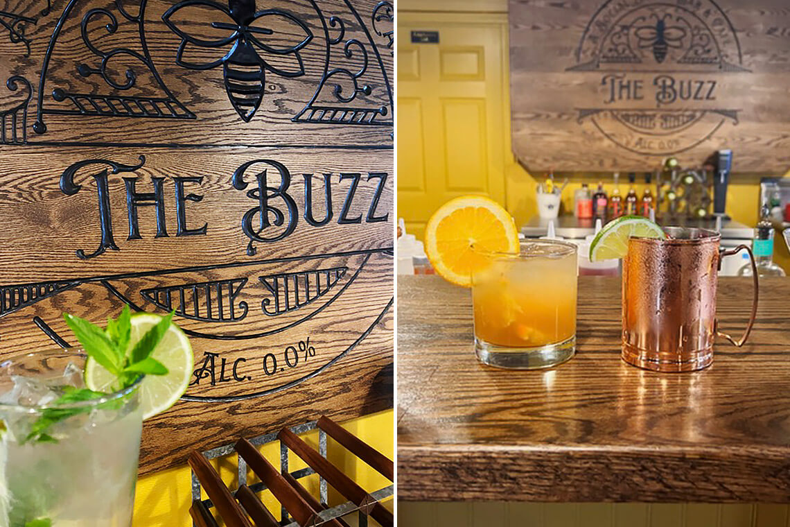 Mocktails at The Buzz