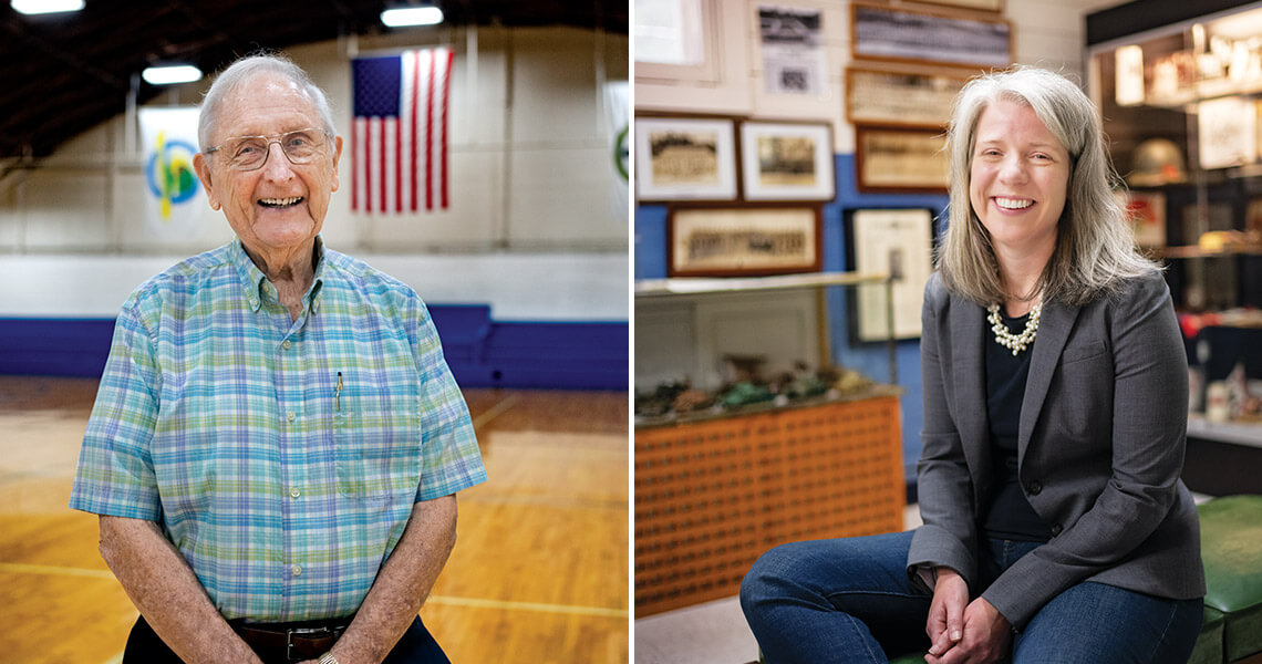 Camp Butner Society President Victoria Whited and Vice President Tom Lane are keepers of the base’s fascinating history.