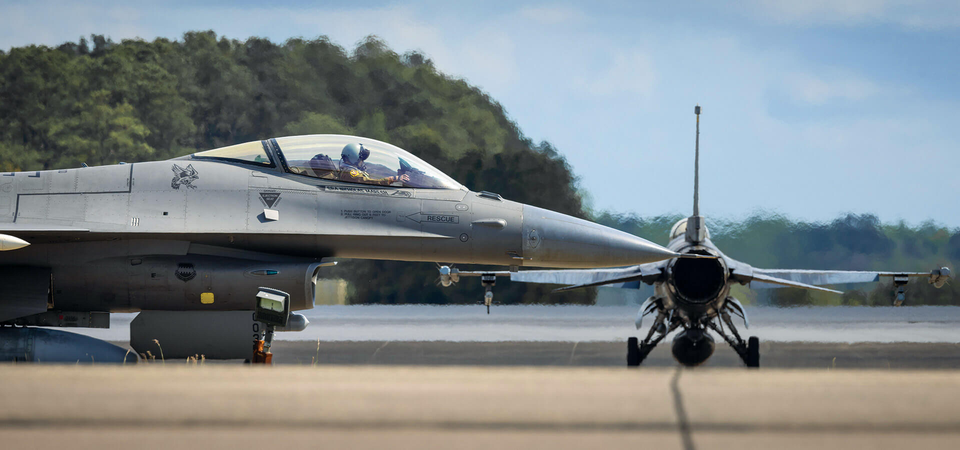 F-16 Fighting Falcon at Air Station Cherry Point