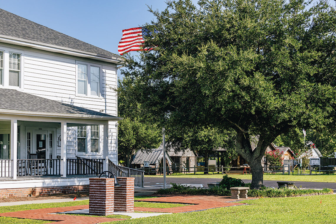 Exterior of the Newport Historical Museum