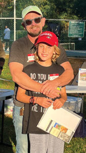 The author and his son, Nico