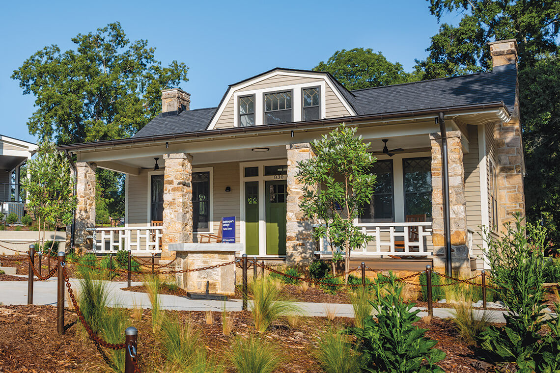 The Gatekeeper's Cottage at Dorothea Dix Park