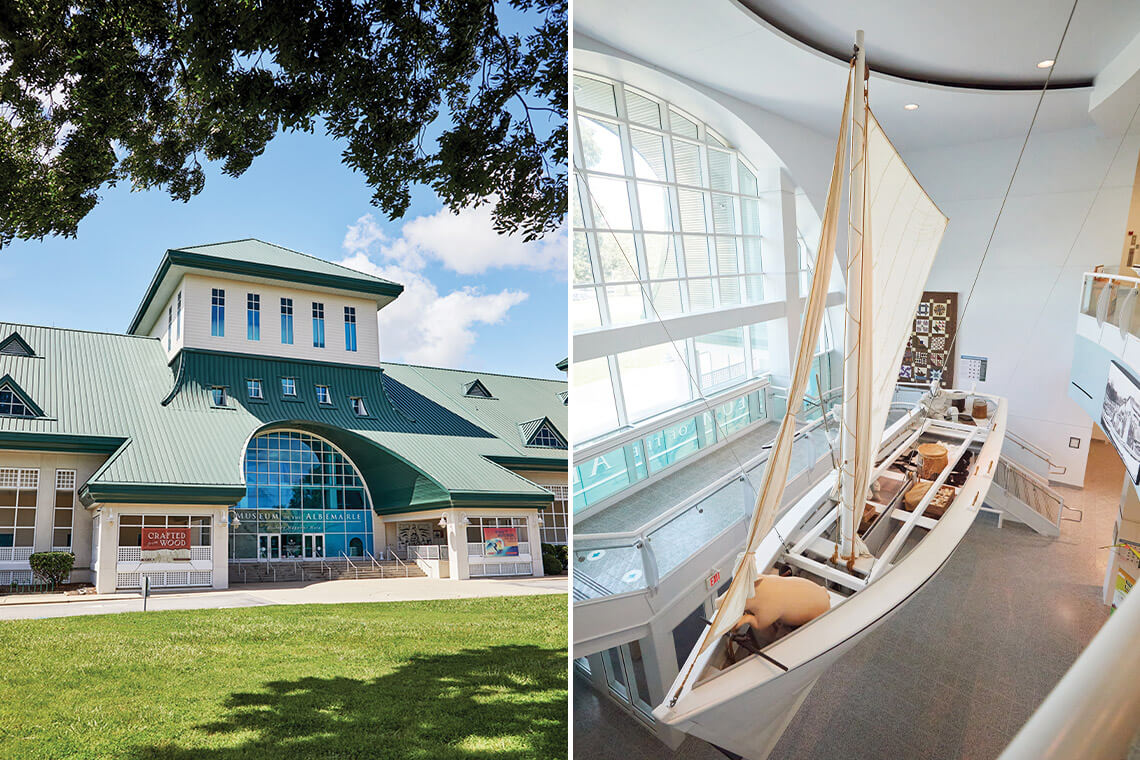 The Museum of the Albemarle in Elizabeth City