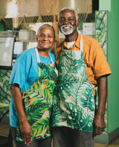 Lucia and William Stridiron of West Indian Kitchen