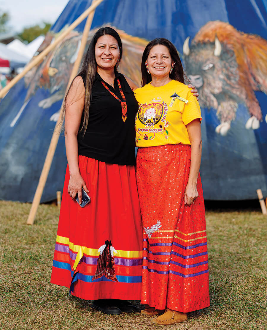Raquel Painter and her sister Rochelle Selby