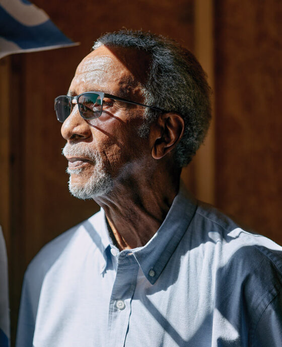 Donald Surratt, a recipient of Purple Heart Home's rebuilding projects.