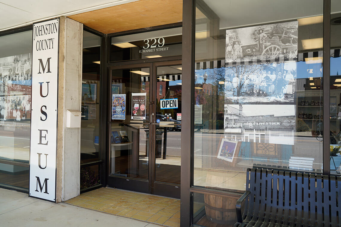 Exterior of Johnston County Museum of History 