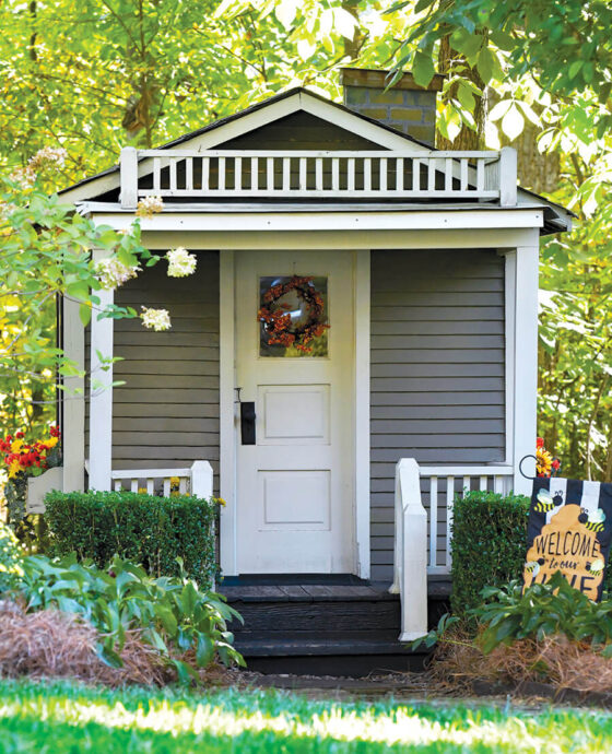 The 1930s Playhouse originally owned by Mary Wilson Adams