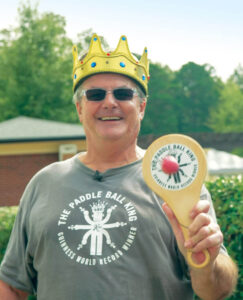 Steve Langley and a Fli-Back paddle