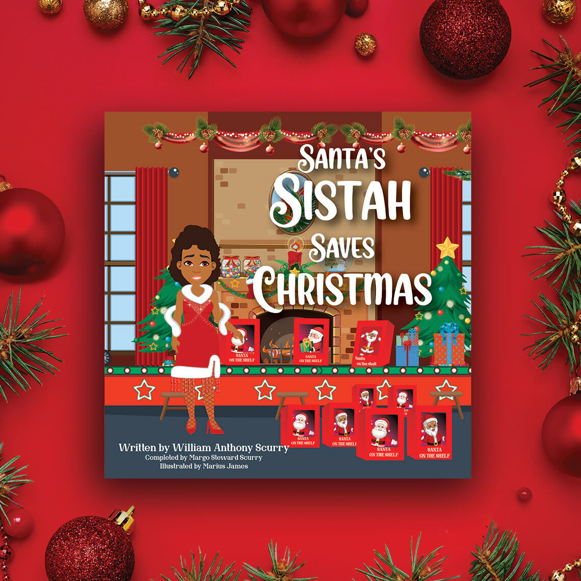 Cover of the book Santa's Sistah Saves Christmas