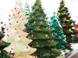 Ceramic christmas trees