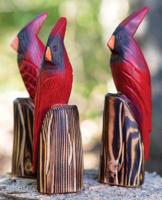 Poplin's Cardinal Figurines