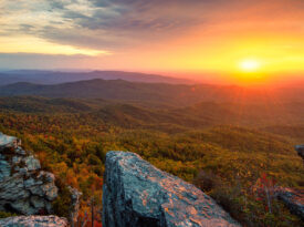 Linville Gorge sunrise