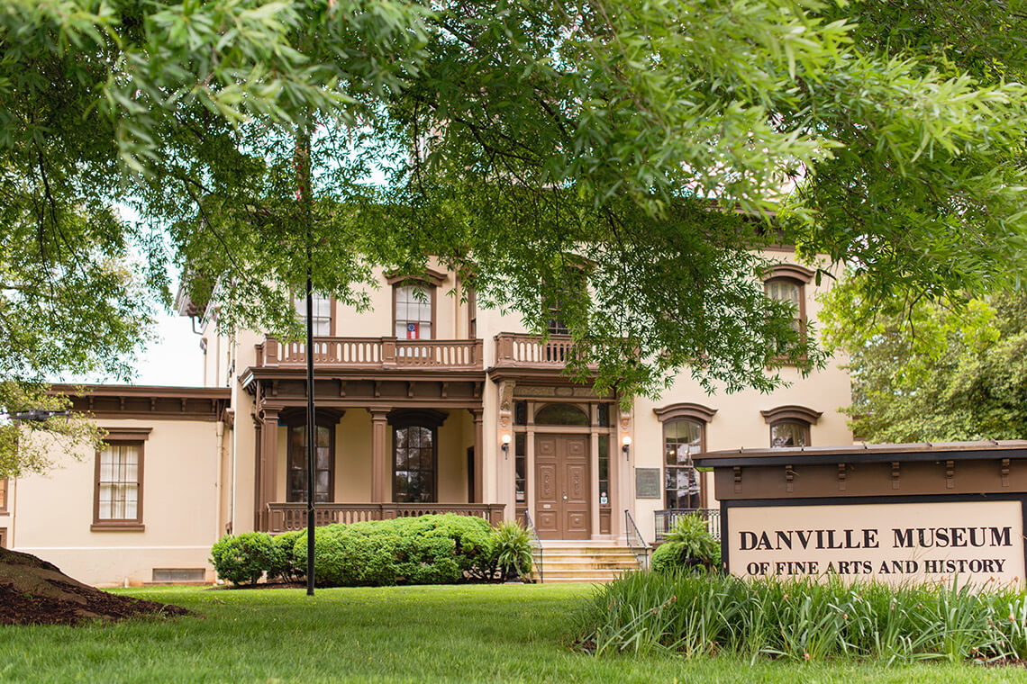Exterior of Danville Museum of Fine Art and History